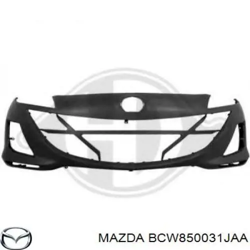 BCW850031JAA Mazda передний бампер