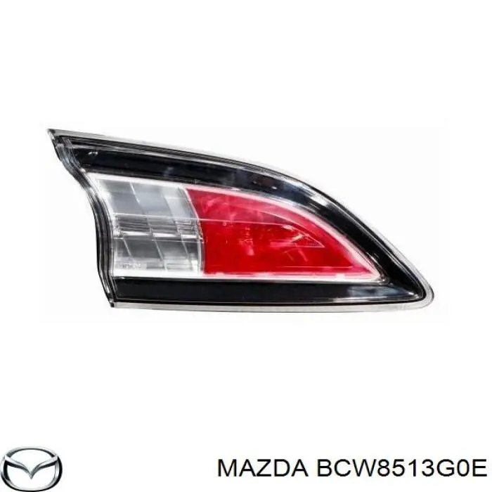 Фонарь задний левый внутренний BCW8513G0E Mazda