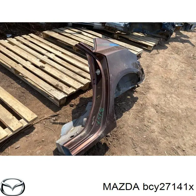 Крыло заднее левое BCY27141X Mazda