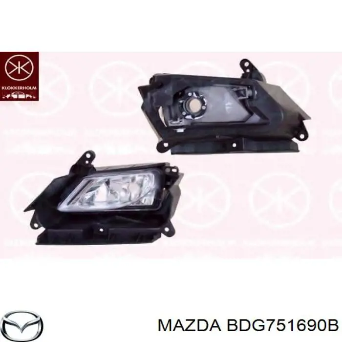 Фара противотуманная, левая Depo/Loro/Abakus FP4418H3E цена, от 73.26 USD
