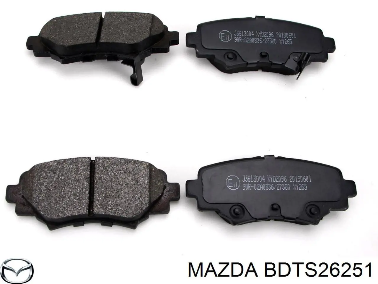 Купить BDTS26251 Mazda Диск тормозной задний