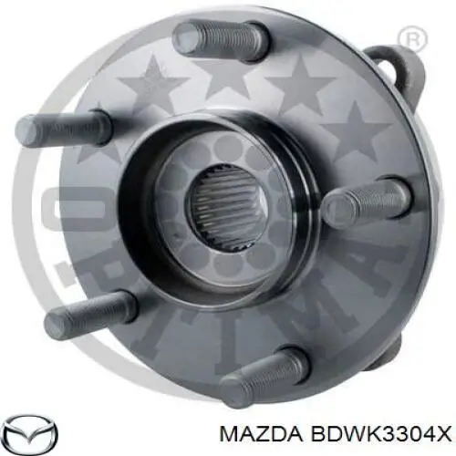 Ступица передняя BCKE3304X Mazda