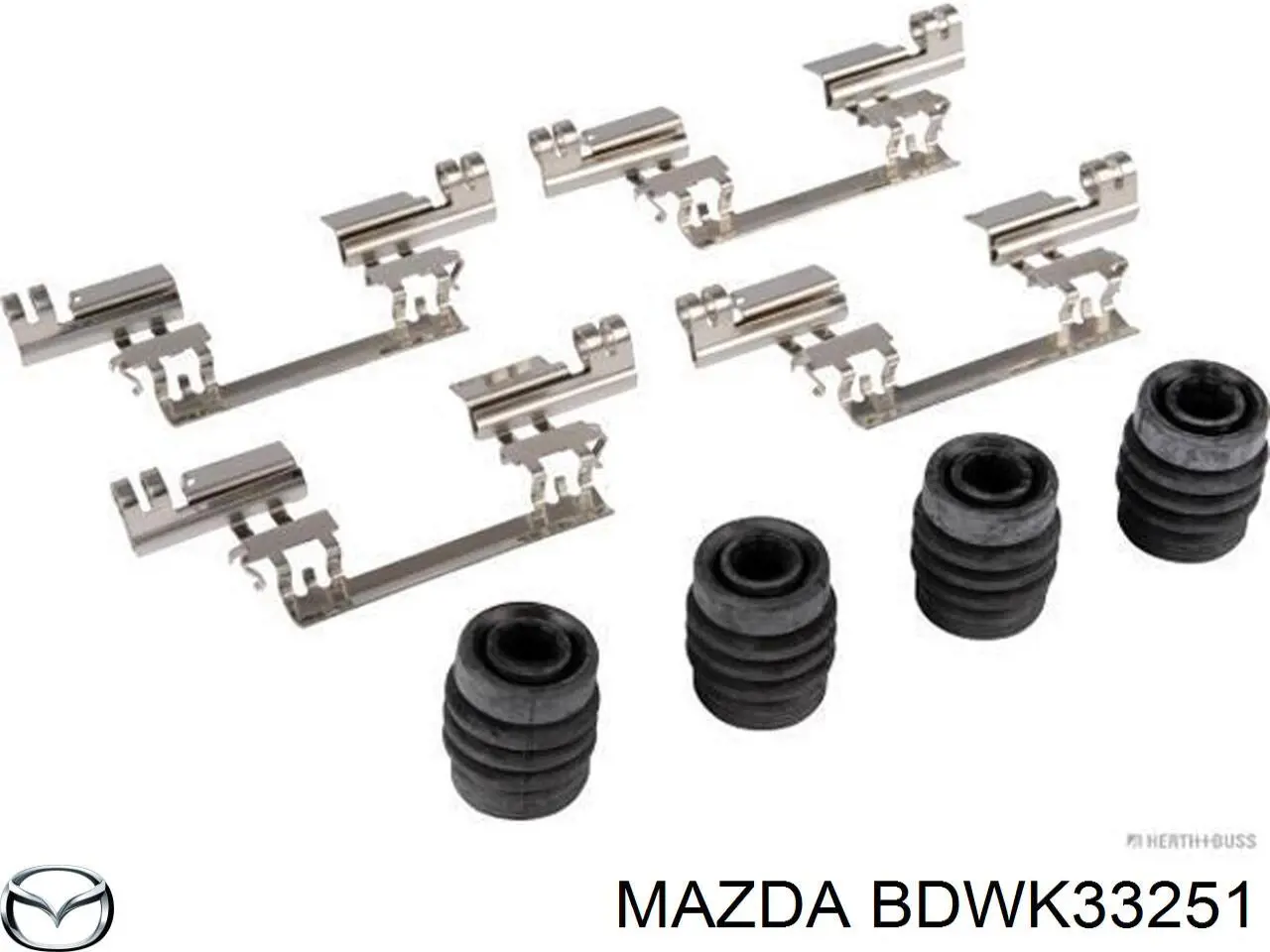 Передние тормозные диски BEET33251 Mazda
