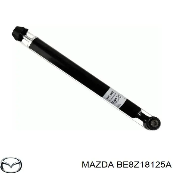 BE8Z18125A Mazda амортизатор задний