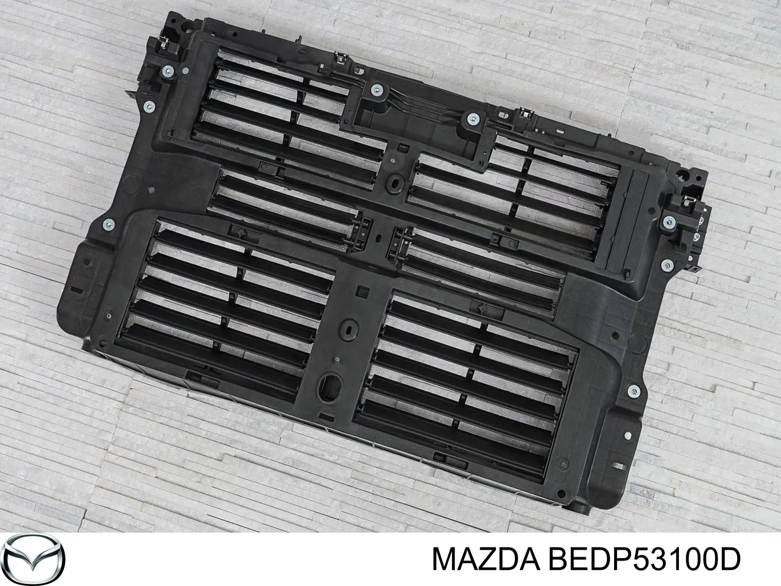 BEDP53100D Mazda Рамка крепления радиатора