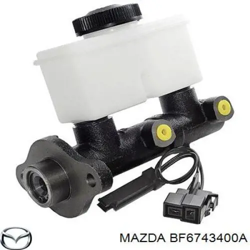 BF6743400A Mazda Цилиндр тормозной, главный