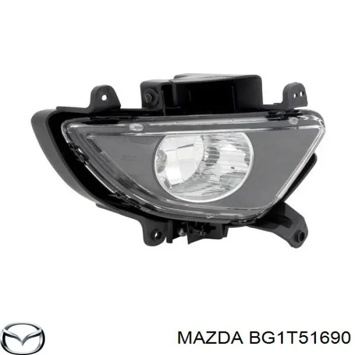 Противотуманная фара левая на Mazda 323 S V BA