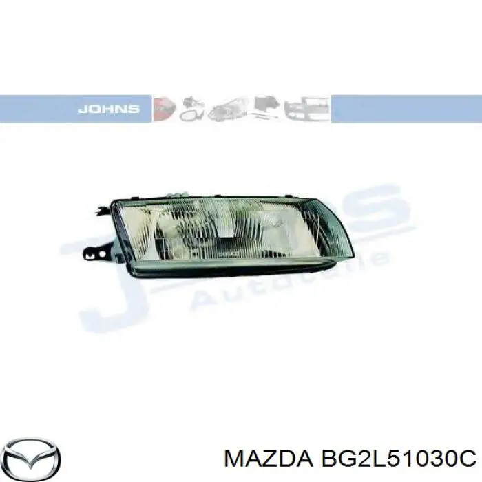 BG2L51030C Mazda фара правая