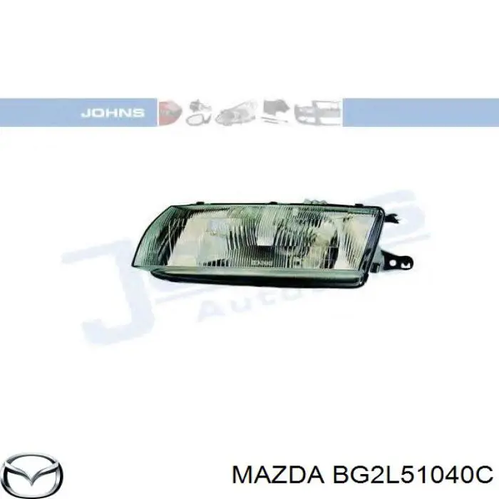 BG2L51040C Mazda фара левая