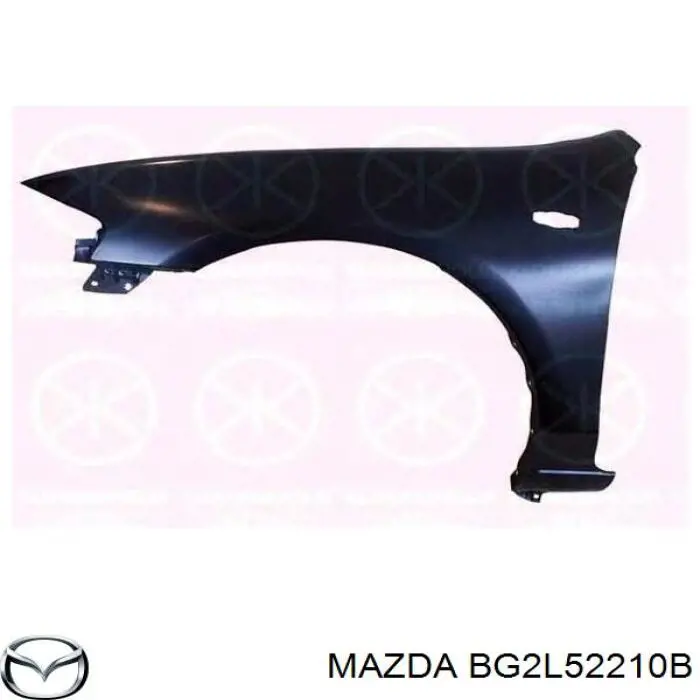 Купить BG1N52210B Mazda Крыло переднее левое