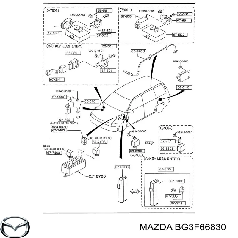  BG3F66830 Mazda