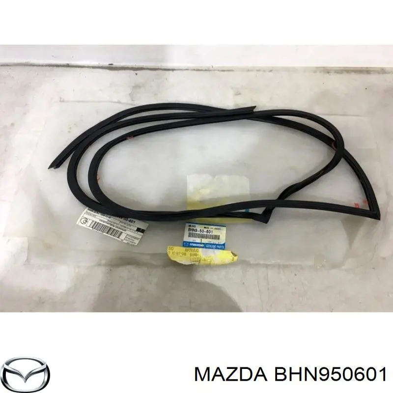 Молдинг лобового стекла на Mazda 3 BM, BN