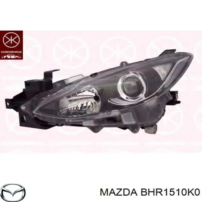 Фара правая Mazda BHR1510K0