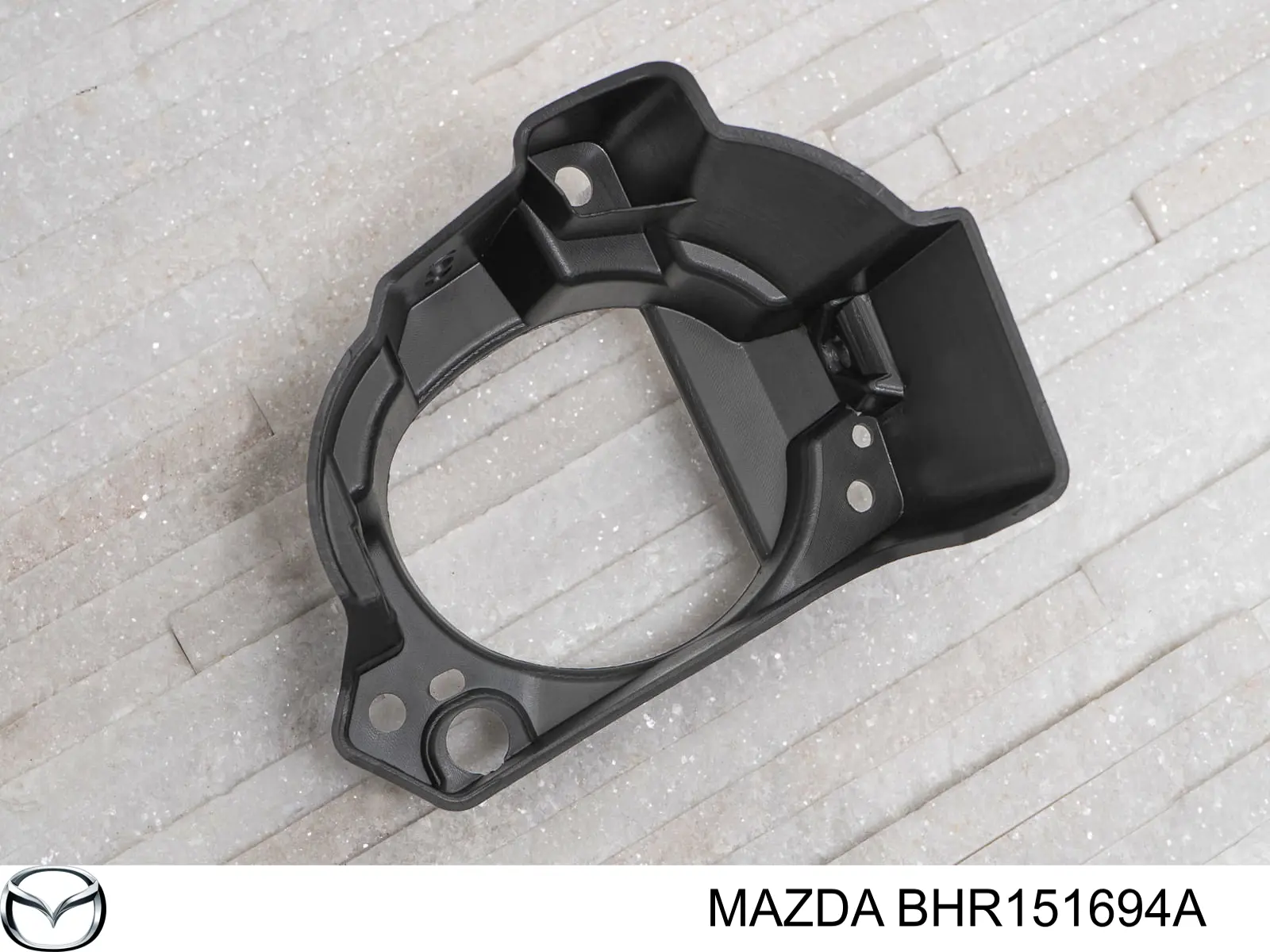 Consola de fixação das luzes de nevoeiro esquerdas para Mazda 3 (BM, BN)