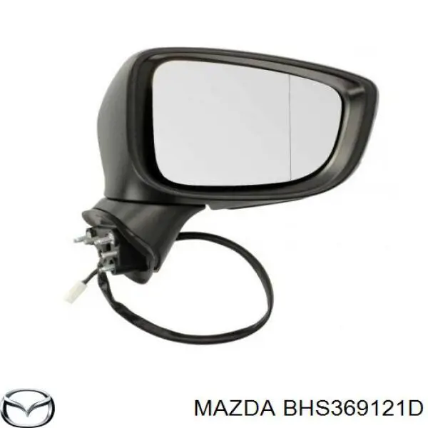 Наружное зеркало правое Mazda BHS369121D цена, от 99.83 USD