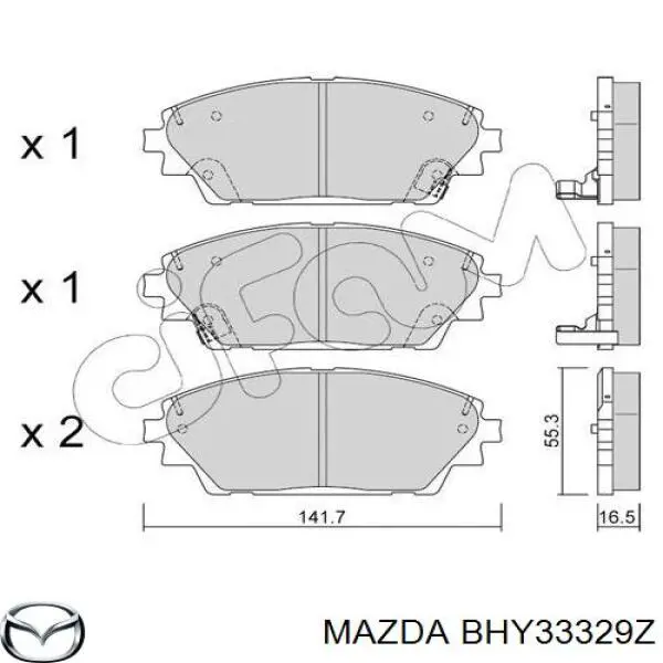 BHY33329Z Mazda 