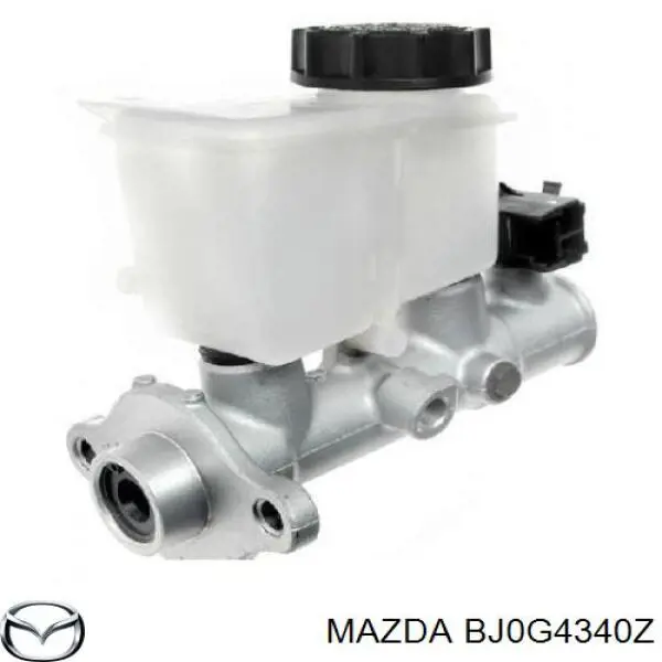 BJ0G4340Z Mazda Цилиндр тормозной, главный