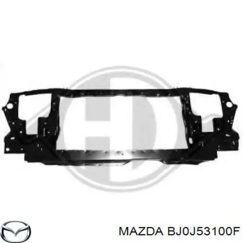 Рамка радиатора BJ0J53100F Mazda