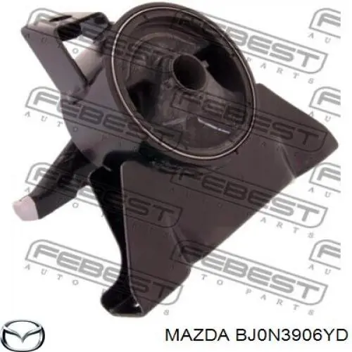 BJ0N3906YD Mazda подушка (опора двигателя правая)