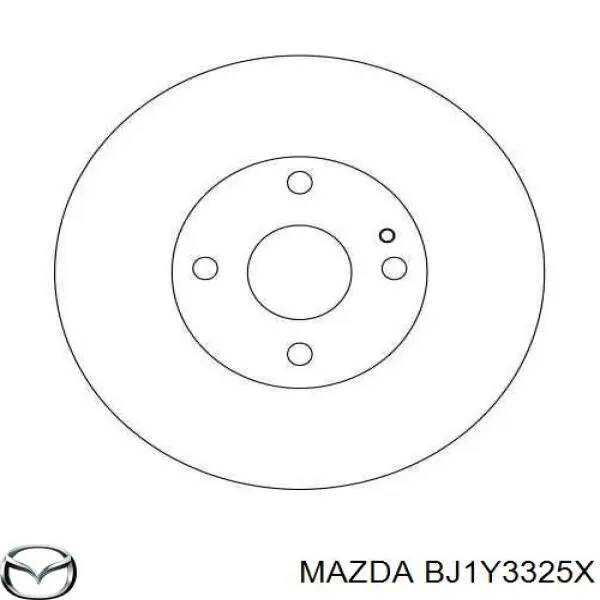 Купить BJ1Y3325X Mazda Ротор тормозной