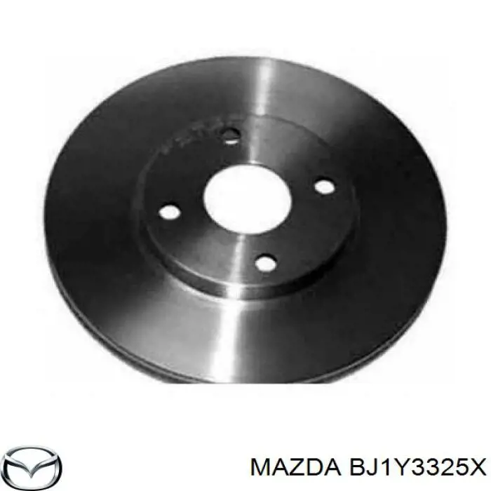 Freno de disco delantero BJ1Y3325X Mazda