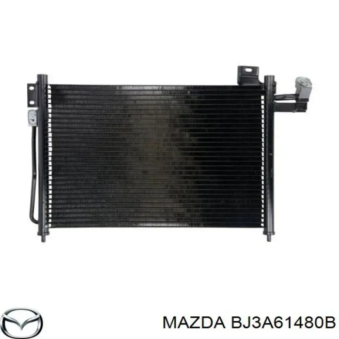 Радиатор кондиционера BJ3A61480 Mazda