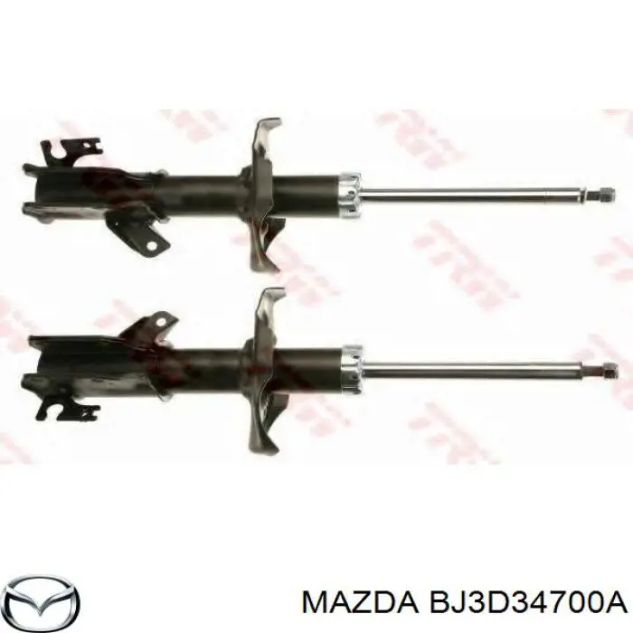 Amortiguador delantero derecho BJ3D34700A Mazda