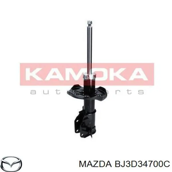 Amortiguador delantero derecho BJ3D34700C Mazda