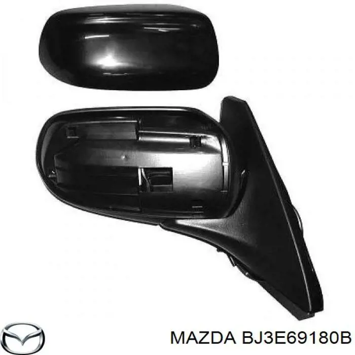 BJ3E69180B Mazda Левое боковое зеркало