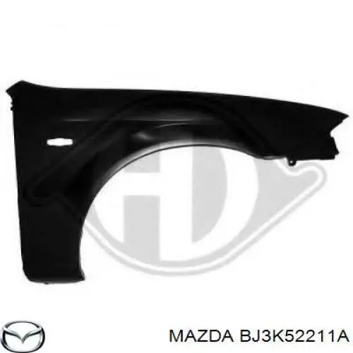 Купить BJ3K52211A Mazda Крыло переднее левое