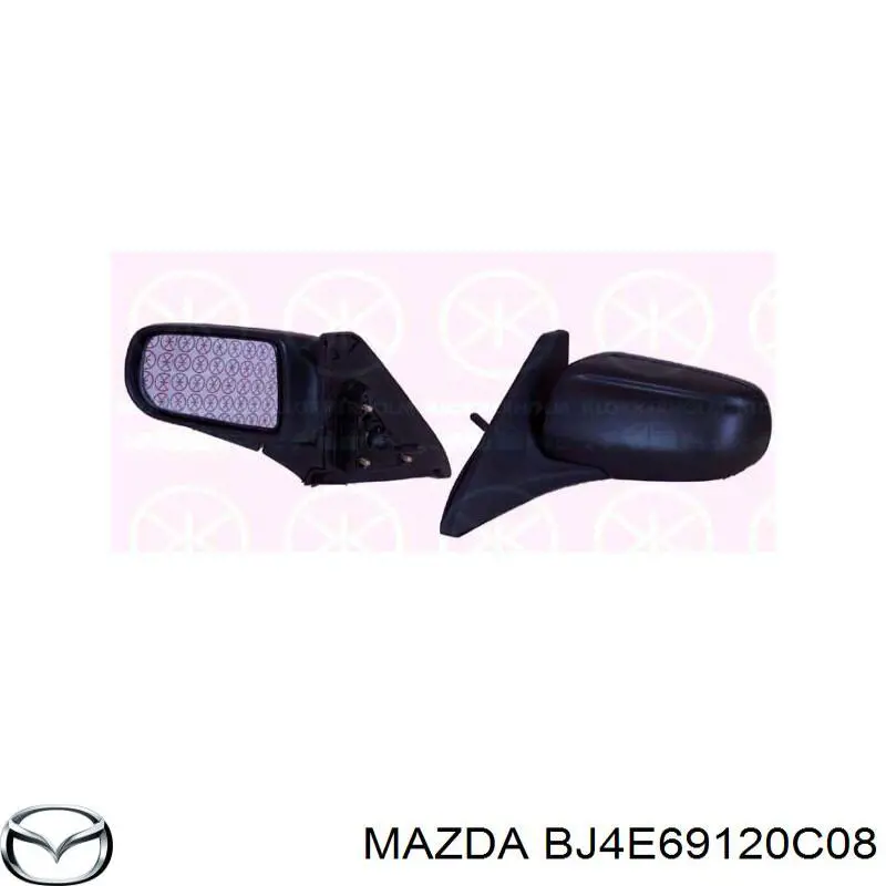 Наружное зеркало правое Mazda BJ4E69120C08 цена, от 50.68 USD