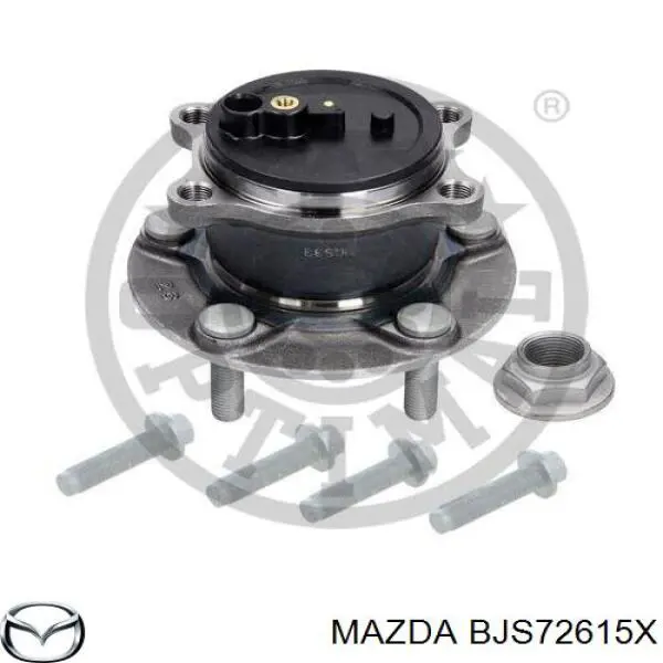Ступицы задних колес Mazda BJS72615X цена, от 29.46 USD