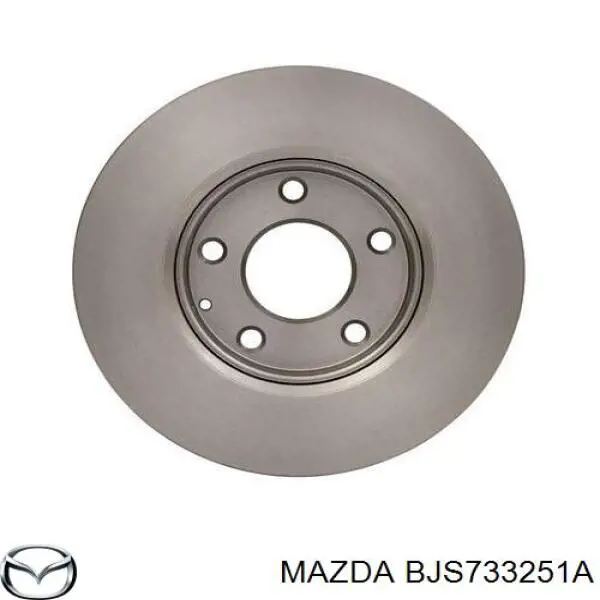 Диск тормозной передний Mazda BJS733251A