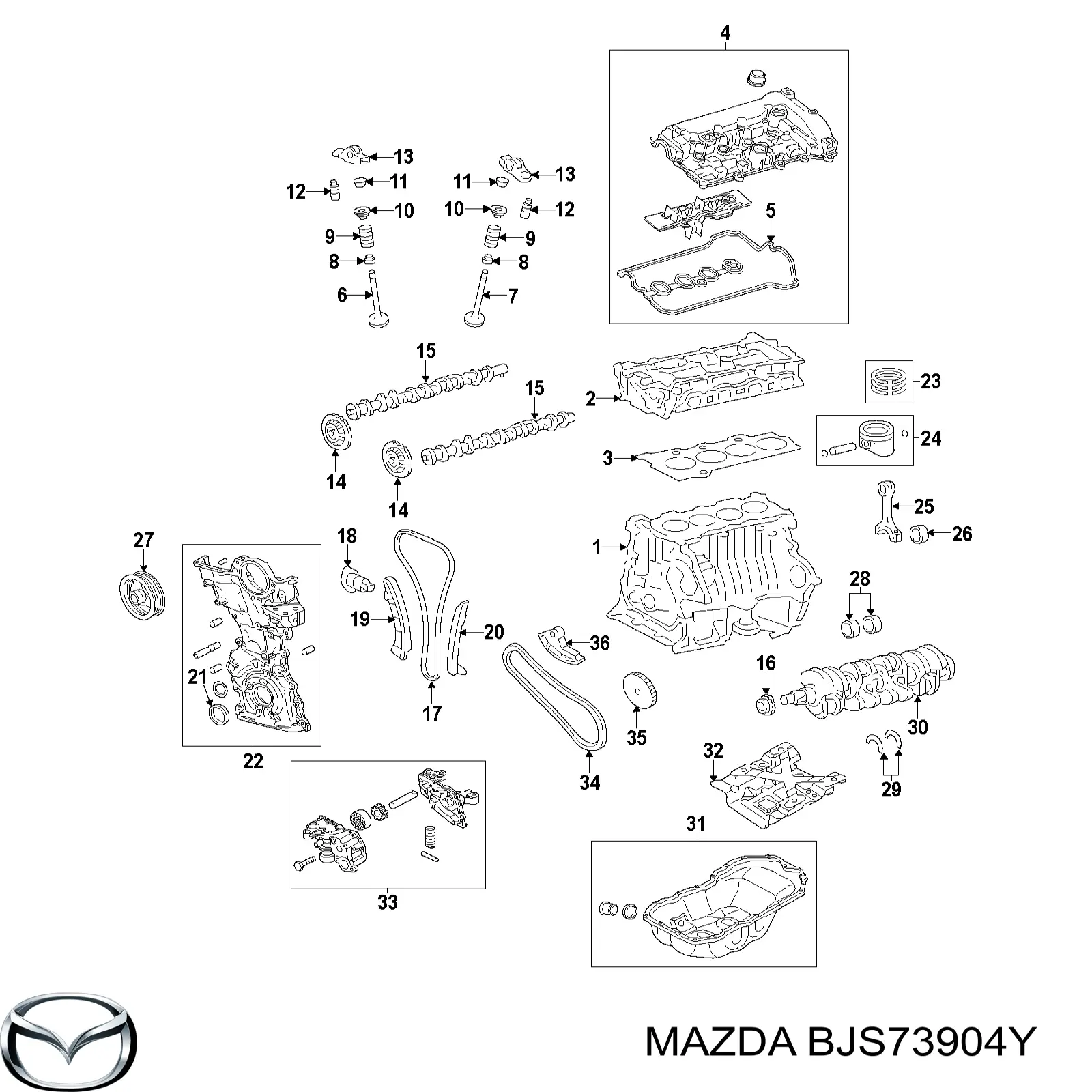 BJS73904Y Mazda 