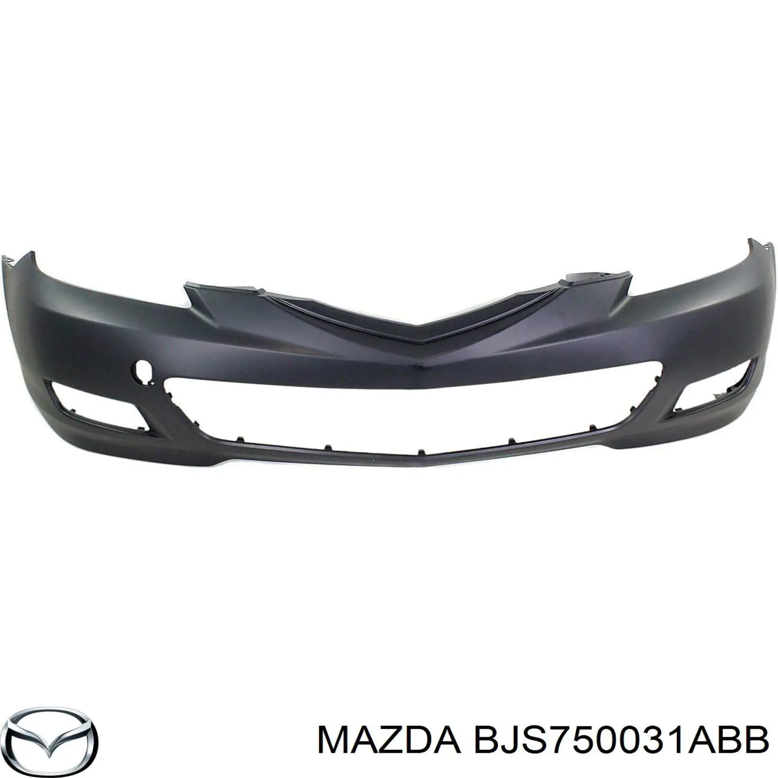 Передний бампер BJS750031ABB Mazda