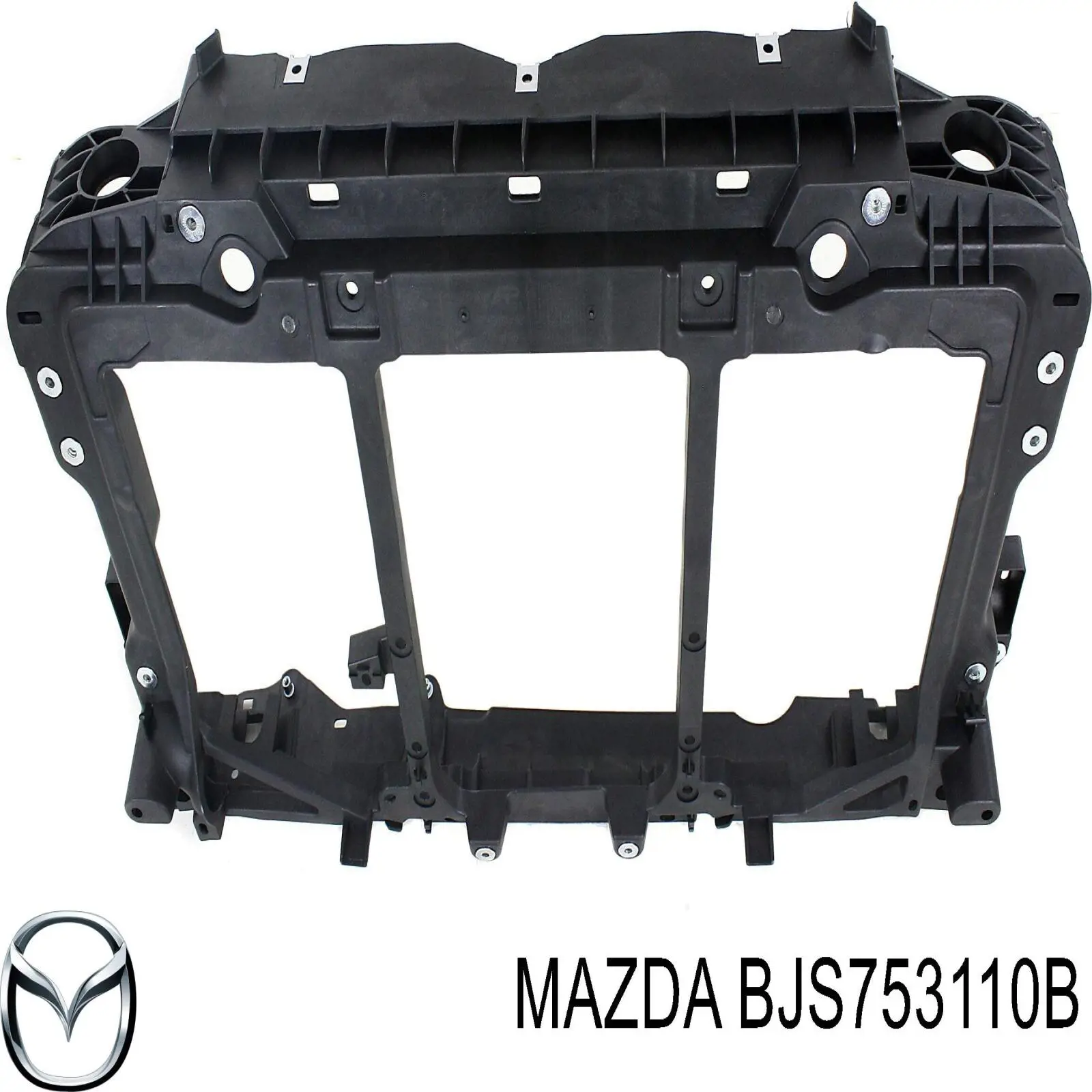 BJS7-53-110B Mazda suporte do radiador vertical (painel de montagem de fixação das luzes)