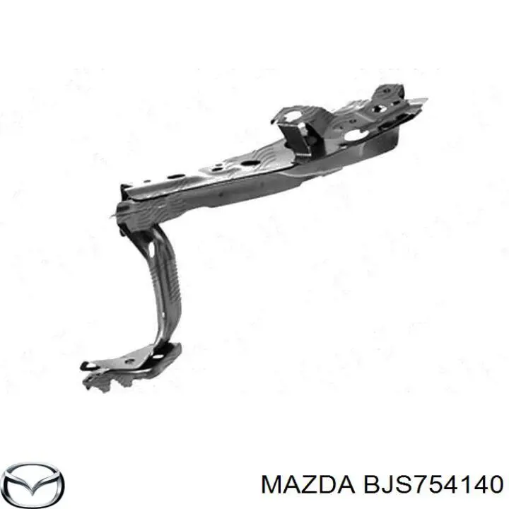 Ремонтная часть крыла переднего левого на Mazda 3 BM, BN