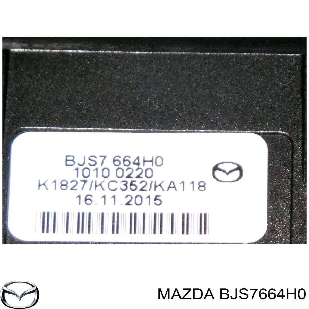Купить BJS7664H0 Mazda Кнопка включения аварийной сигнализации
