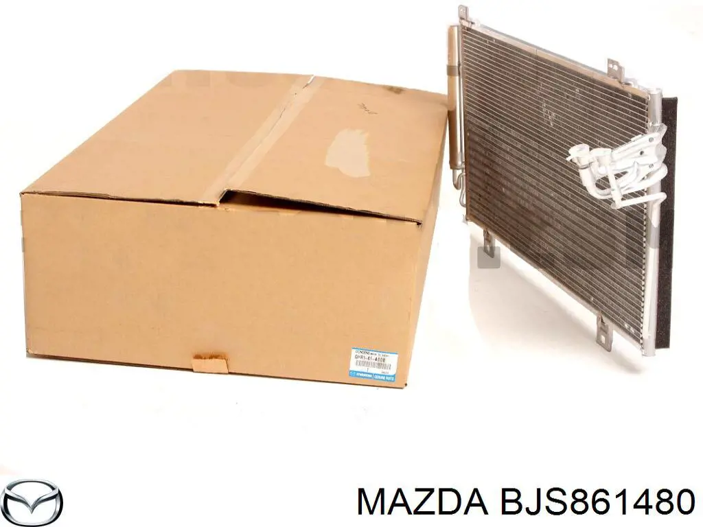 BJS861480 Mazda радиатор кондиционера