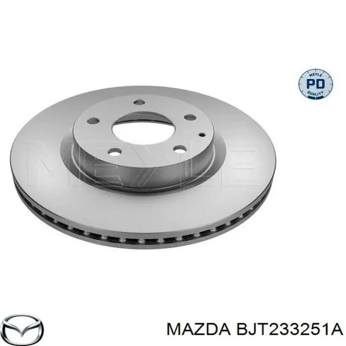 Передние тормозные диски BJT233251A Mazda