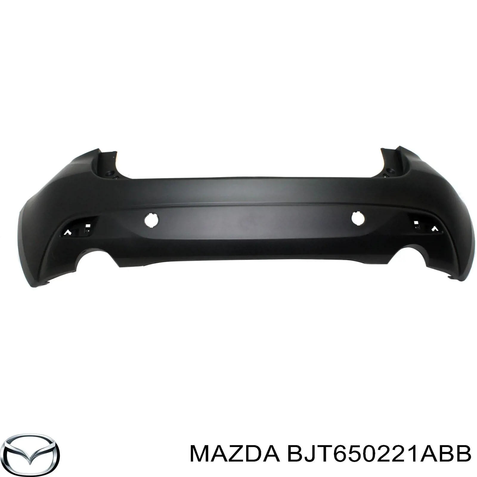 BJT650221ABB Mazda бампер задний
