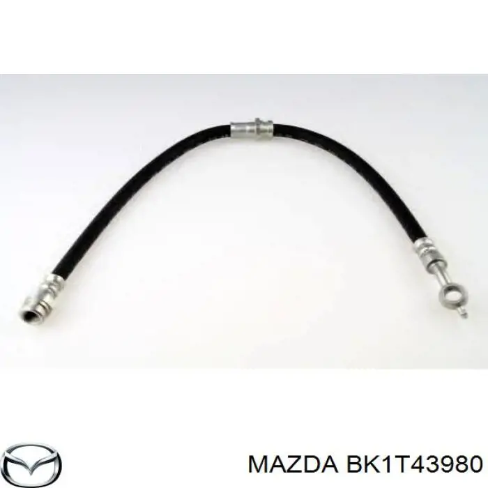 BK1T43980 Mazda шланг тормозной передний