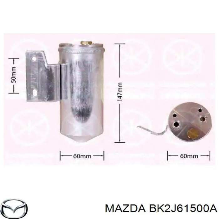 BK2J61500A Mazda 