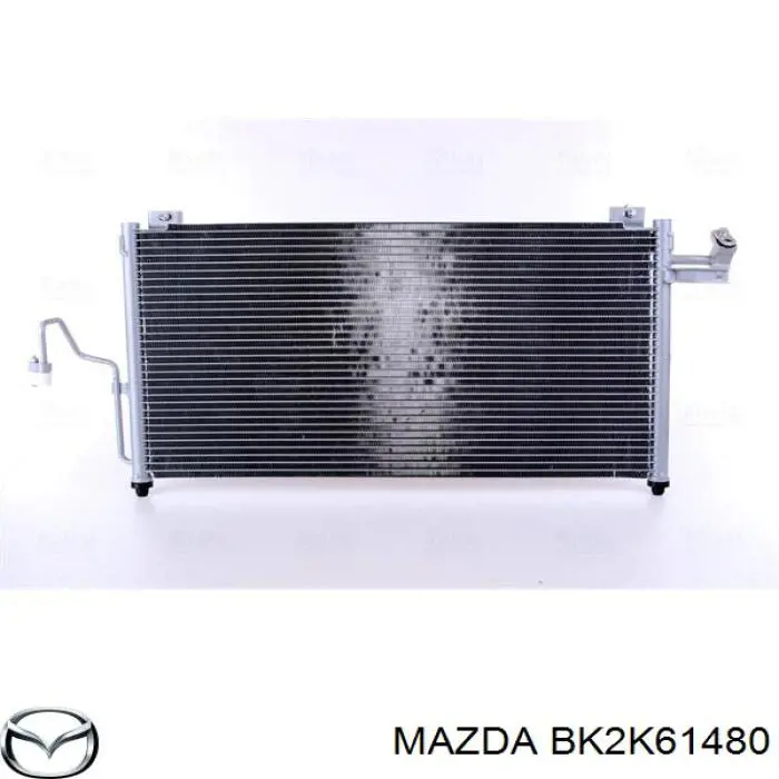 Радиатор кондиционера BK2K61480 Mazda