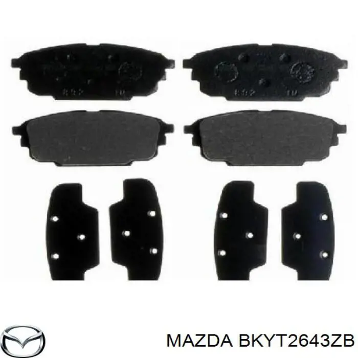 Купить Задние тормозные колодки Мазда 323 F VI BJ