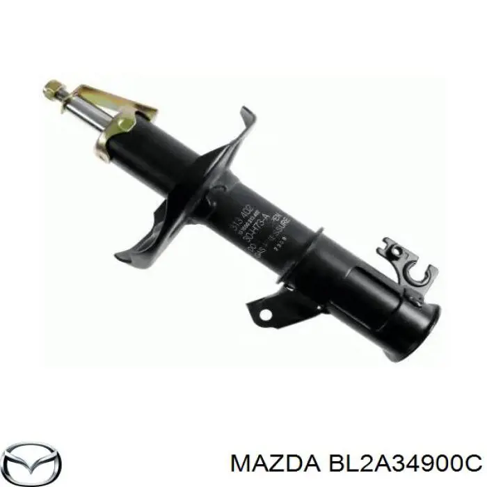 Амортизатор передний левый BL2A34900C Mazda