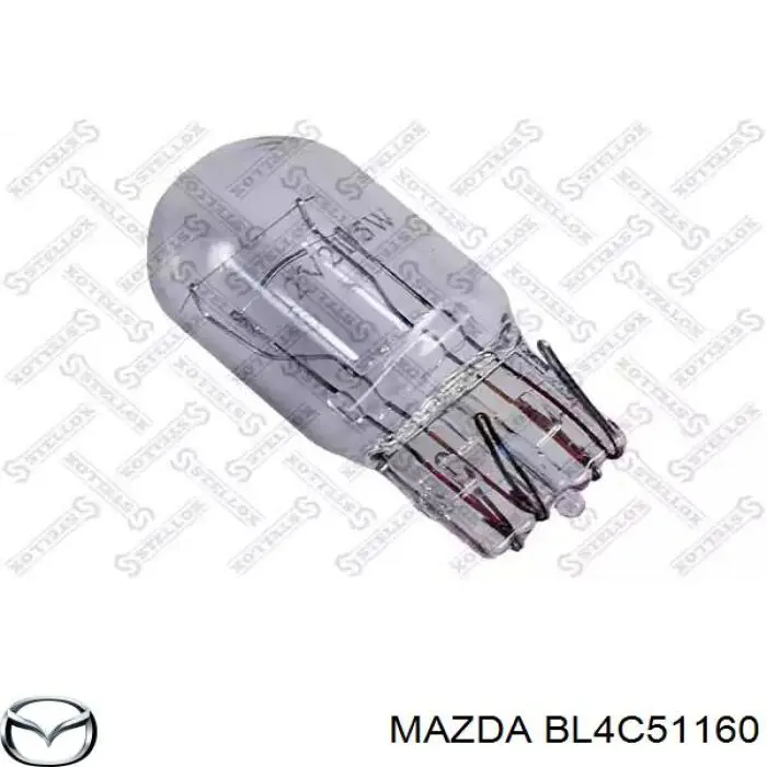 BL4C51160 Mazda lanterna traseira esquerda