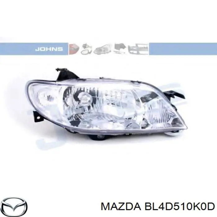 BL4D510K0D Mazda Фара передняя правая