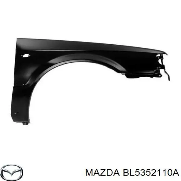 Крыло переднее на Mazda 323 3 (Мазда 323)