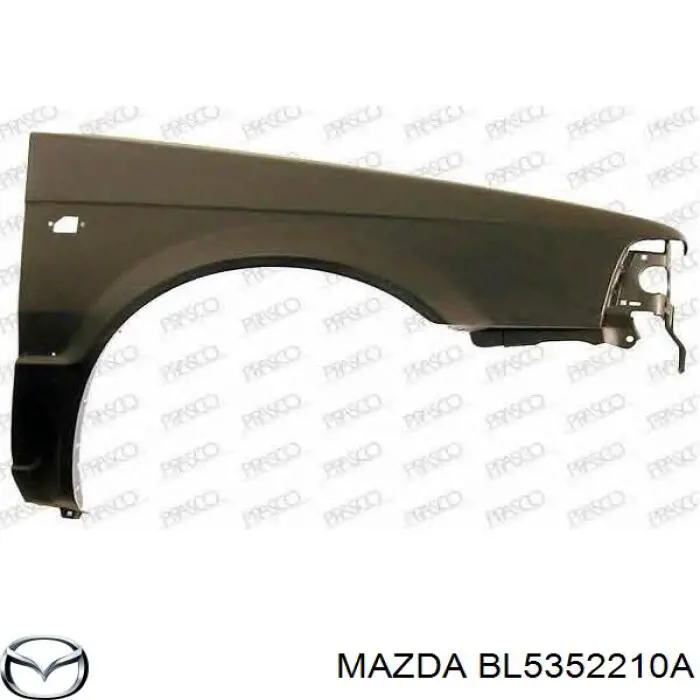 Крыло переднее левое Mazda 323 III седан (BF) (1985 - 1991) цена, от 28.34 USD